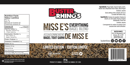 Miss E's Everything Bagel Blend 2 Pack 251g